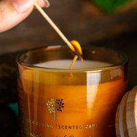 Pack of 3 Soy Wax Scented Candles - Sandalwood & Jasmine