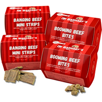 Mr Barnaby's Banging Beef Dog Treat Bundle - N/A / 4