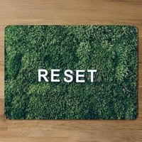 Wellness Reset Designer Placemat Set - Green