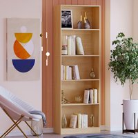 Cambridge Bookcases - Oak / 175cm / 5