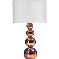 Cameo Touch Lamp with UK Plug - Gold