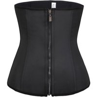 Abdominal Clip and Zip Body Shaper - Black / 80cm