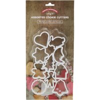 Sucre White 10 Piece Cookie Cutter Set - White