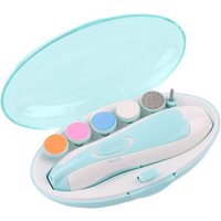 Baby Electric Nail Trimmer with 6 Grinding Heads