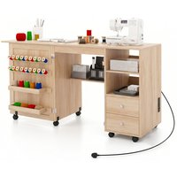 Multifunctional Sewing Machine Cart Table
