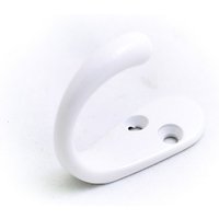 Single Robe Hooks - White
