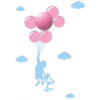 Milagro Childrens Lamp Balloons - Pink