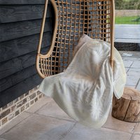Golden Star Ornament Blanket - Gold