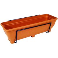 Wall Mounted Trough Planter - Terracotta
