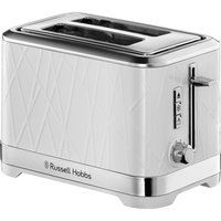 2 Slice Structure Toaster White - White