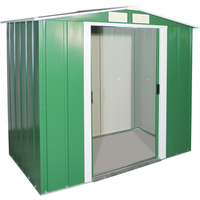 Sapphire, Sapphire Apex Metal Shed - Green / 122cm Sapphire, Sapphire Apex Metal Shed - Green / 122cm
