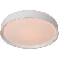 Nuria 24cmModern Flush Ceiling Light White - White