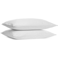 Cotton Housewife Pillowcases 180 Thread Count - White