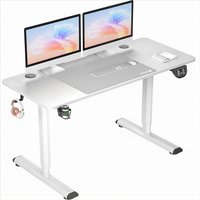 STACCATOAS, Electric Computer Standing Desk - White / 140cm STACCATOAS, Electric Computer Standing Desk - White / 140cm