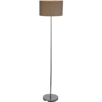Pleated Stick Floor Lamp - Grey