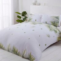 Tropics Duvet Cover Set - Green / Single