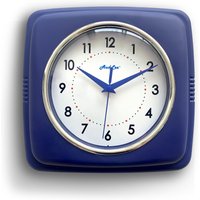 Retro Indoor Wall Clock - Blue