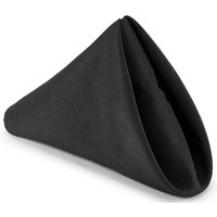 Cotton Polyester Dinning Table Napkins - Black / 1