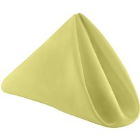 Cotton Polyester Dinning Table Napkins - Sage Green / 1
