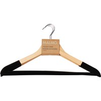 Pack of 3 Malmo Velvet and Wood Hangers