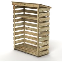 Rowlinson Small Timber Log Store - Brown