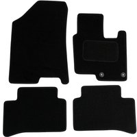 Hyundai Tucson 2020 Onwards Tailored Black Carpet Car Mats - Black