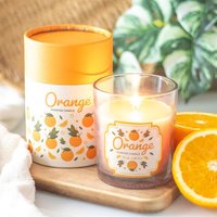 Zesty Citrus Bliss Candle - Orange