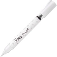 Pentel Milky Brush Pen - White