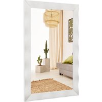 Rectangle Vanity Mirror Farmhouse Wall Mirror - White