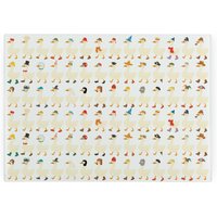 Silly Goose Smooth Glass Worktop Saver - Small Chopping Board - Neutral