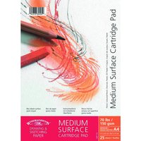Winsor and Newton Medium Surface Gummed Cartridge Pads - A5 / 150 gsm