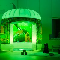 PODS Sensory Play Space - White, colour changing LEDs / Rumble in the Jungle