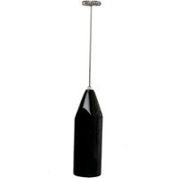 Handheld Electric Latte Cappuccino Milk Frother Whisk - black
