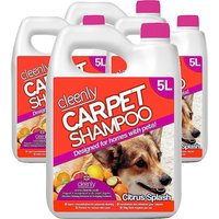 Pet Carpet Shampoo Cleaner Solution Citrus Splash Fragrance - Orange / 20kg