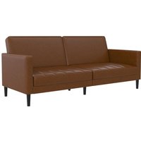 Queer Eye, Liam Faux Leather Clic Clac Sofa Bed Camel Natural Queer Eye, Liam Faux Leather Clic Clac Sofa Bed Camel Natural