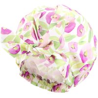 Adjustable Front Knot Shower Cap - Purple