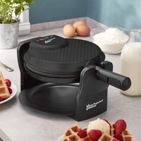 Luxury Rotary Waffle Maker - Black