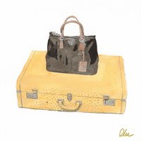 Holiday Shopping Tote bag - Yellow