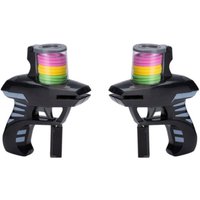 Space Blaster Shooter Gun with 16 Discs - Black