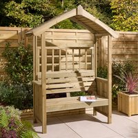 Rowlinson Sherwood Arbour - Natural