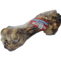 Large Whole Roasted Dog Bone Treat Natural Jumbo Dino Bone Extra Large - Brown / 1