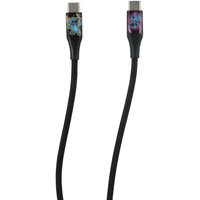 Stitch 6ft Type-C Braided Charging Cable Galactic - Black