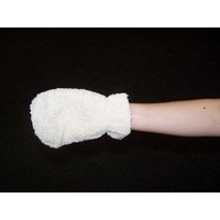Luxurious Bamboo Washing Mitt for Spa Use - Black