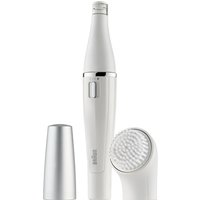 Braun Face 810 Facial Epilator and Facial Cleansing Brush plus - White