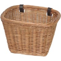 Heritage Rectangular Bicycle Bike Basket - Brown