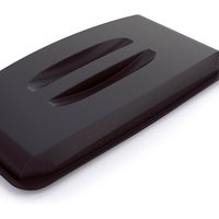 Durable DURABIN Eco Waste Bin Lid for 60 Litre Bin - Black
