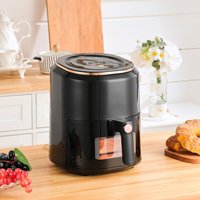 Air Fryer with Touch Screen Display - Black