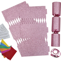 12 Make Your Own Christmas Cracker Kit - Pink
