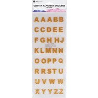artstudio, Pack of 39 Glitter Alphabet Stickers - Gold artstudio, Pack of 39 Glitter Alphabet Stickers - Gold