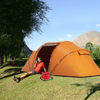 Outsunny Camping Tent With UV Protection - Orange